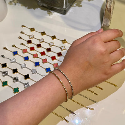 BLCK TENNIS BRACELET
